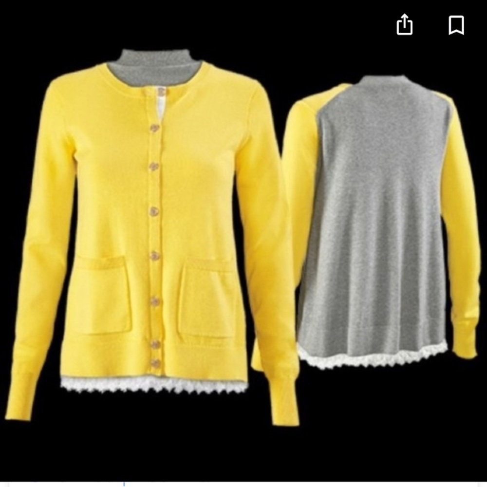Cabi Color Block Cardigan - Picture 2 of 6